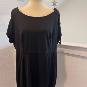 Torrid size 24 black dress.